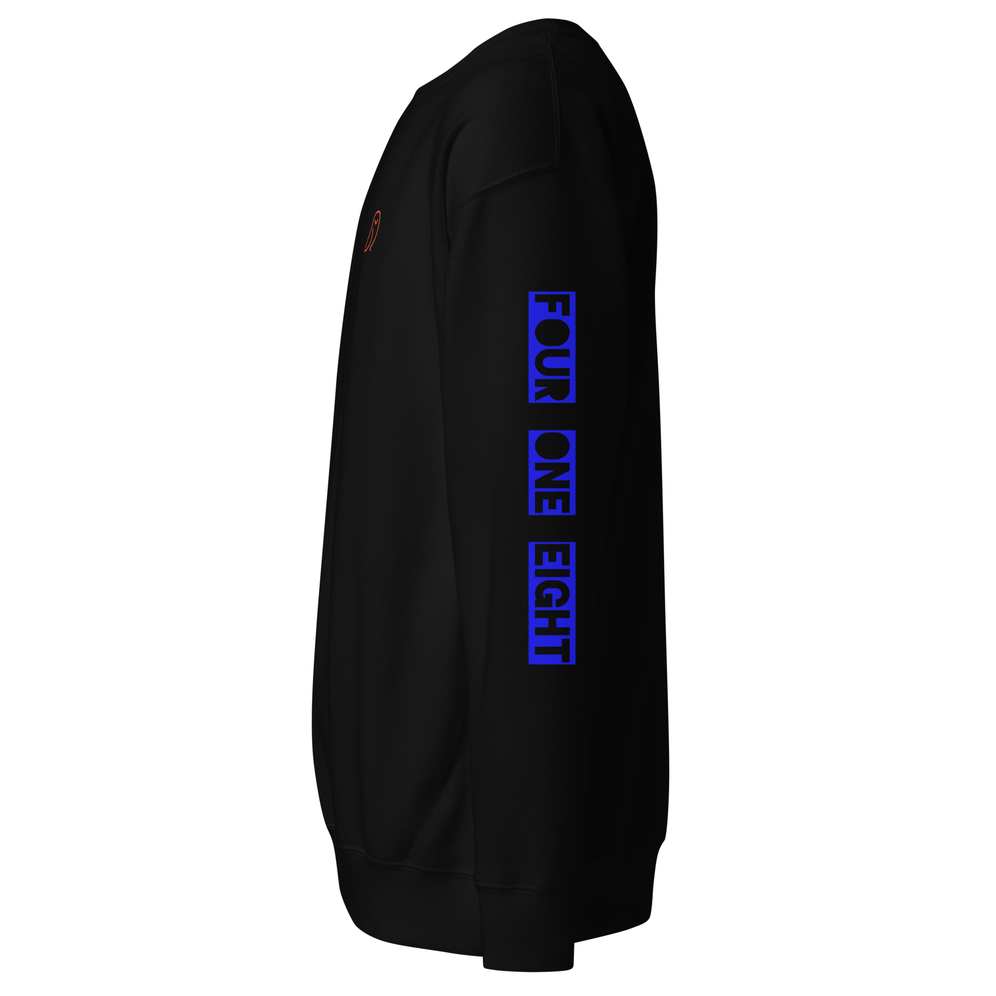 418 Bloc Blue Sleave Sweater Black