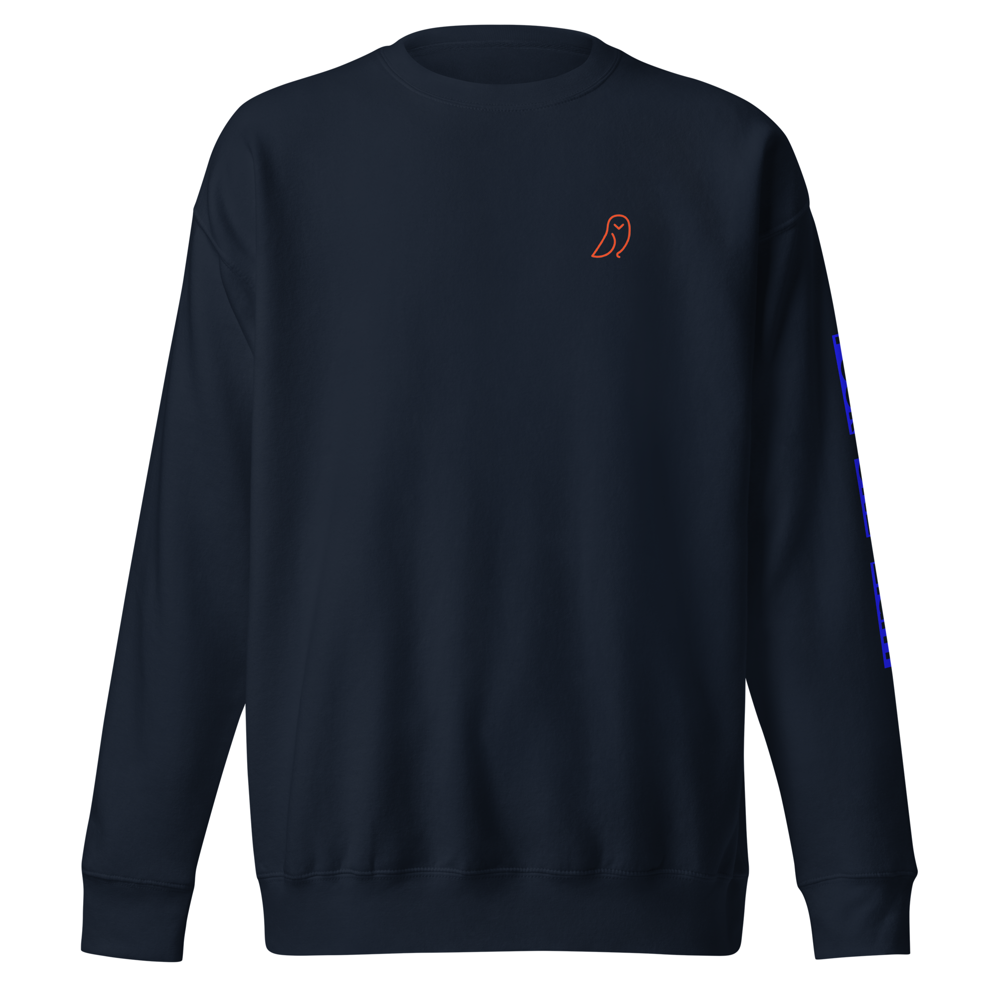 418 Bloc Blue Sleave Sweater Navy
