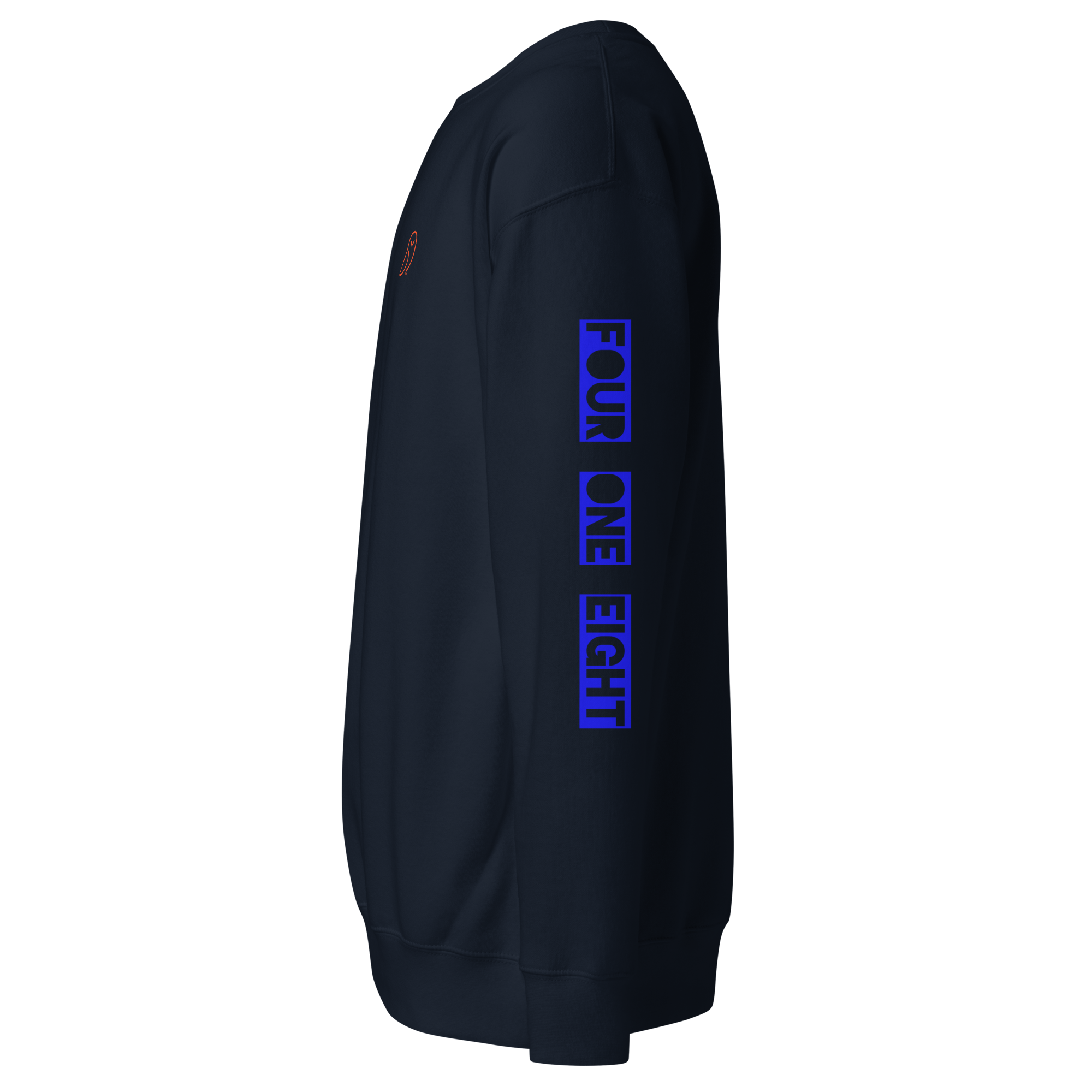 418 Bloc Blue Sleave Sweater Navy